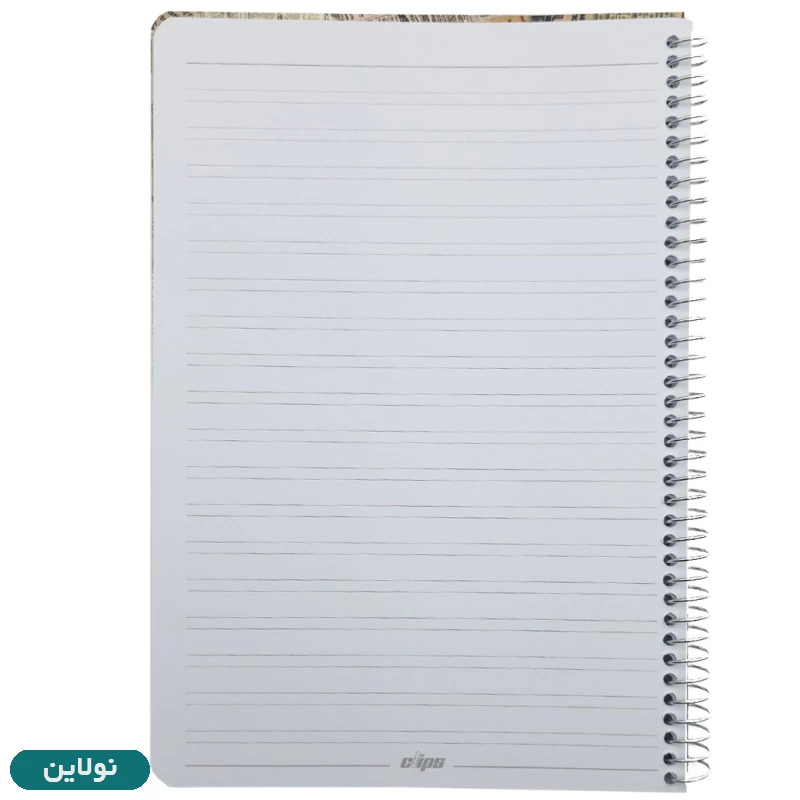 قیمت و خرید دفتر زبان 2 خط 50 برگ سیمی کلیپس Clips طرح کوسه Shark کد 0520 | نولاین