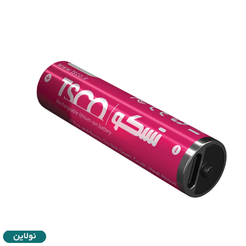 قیمت و خرید باتری قلمی شارژی تسکو AA بسته 2 عدد به همراه کابل شارژ کد TBL 20 | نولاین