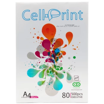 کاغذ A4 سلپرینت بسته 500 عددی 80 گرم Cell Print | نولاین