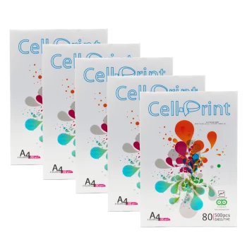 کاغذ A4 سلپرینت بسته 500 عددی 80 گرم Cell Print | نولاین