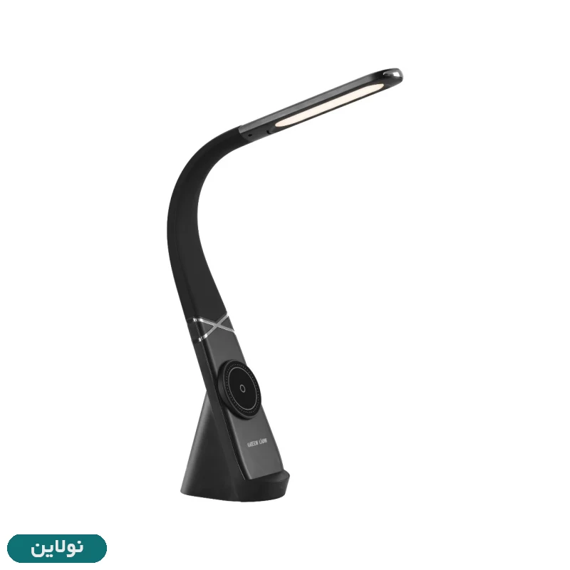 قیمت و خرید چراغ مطالعه و شارژر وایرلس گرین لاین مدل Mag LED Desk Lamp کد GNMAGLEDLMBK | نولاین