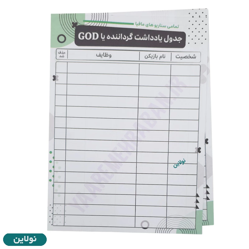قیمت و خرید بازی فکری پدر خوانده (گادفادر) نسخه چوبی لاکچری یار مهربان | نولاین