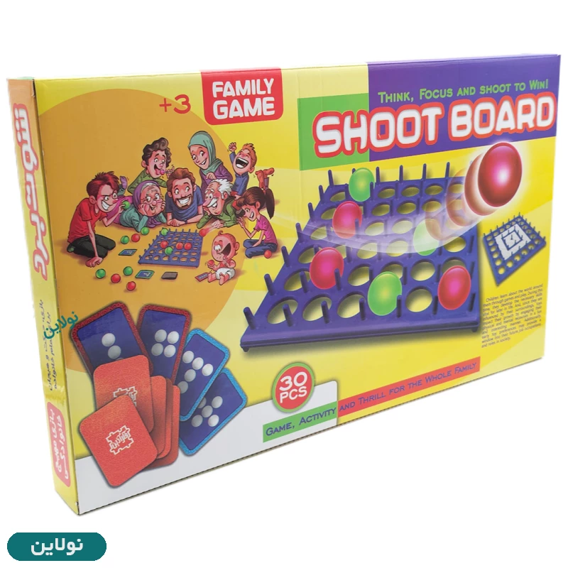 قیمت و خرید بازی فکری شوت برد Shoot Board فکر آذین | نولاین