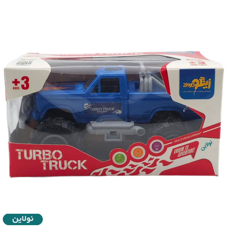 قیمت و خرید ماشین اسباب بازی آفرود قدرتی زینگو مدل Turbo Truck | نولاین