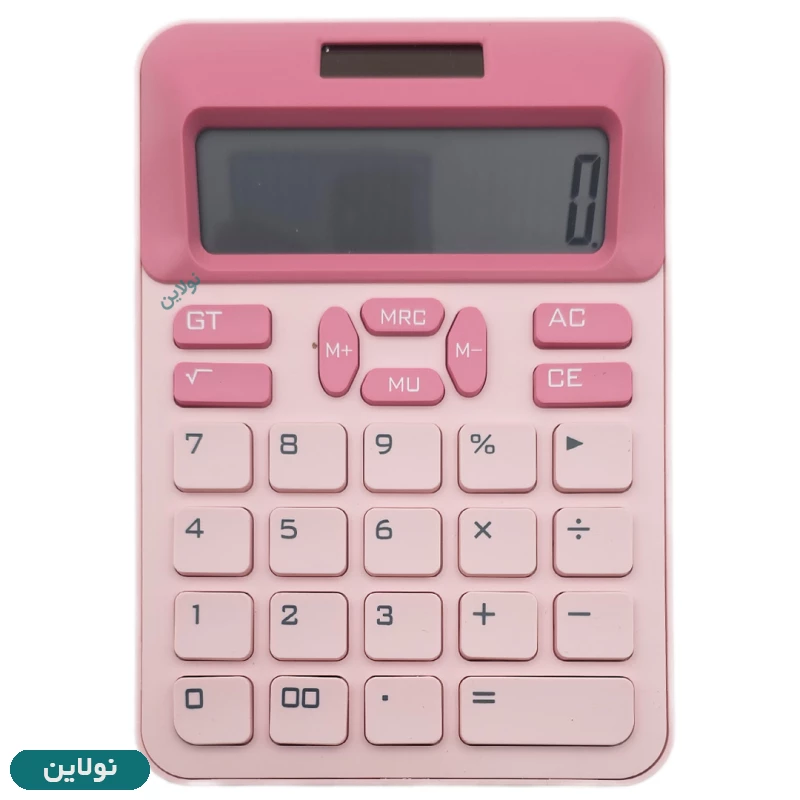 قیمت و خرید ماشین حساب رومیزی 12 رقمی Dexin مدل پاستلی کد DX-908 | نولاین
