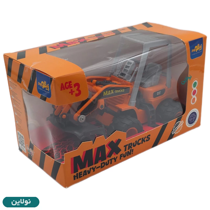 قیمت و خرید ماشین اسباب بازی بولدوزر قدرتی زینگو مدل Max Trucks | نولاین