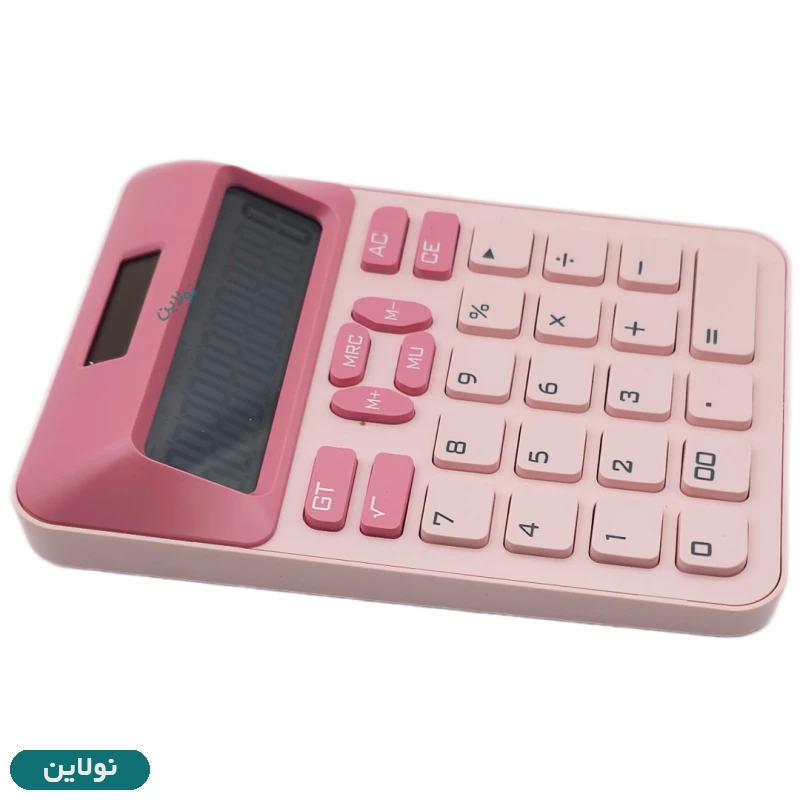 قیمت و خرید ماشین حساب رومیزی 12 رقمی Dexin مدل پاستلی کد DX-908 | نولاین