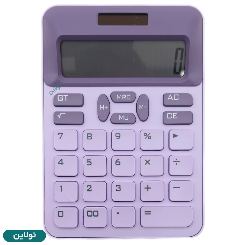قیمت و خرید ماشین حساب رومیزی 12 رقمی Dexin مدل پاستلی کد DX-908 | نولاین