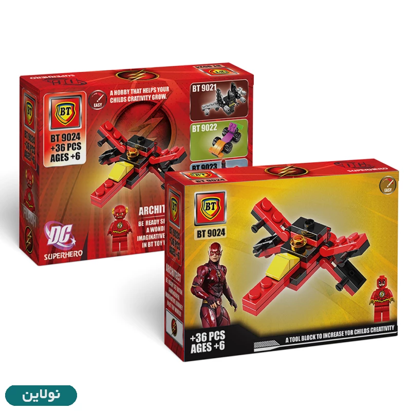 قیمت و خرید لگو فلش بی تی سری DC Super Heros کد BT9024 | نولاین