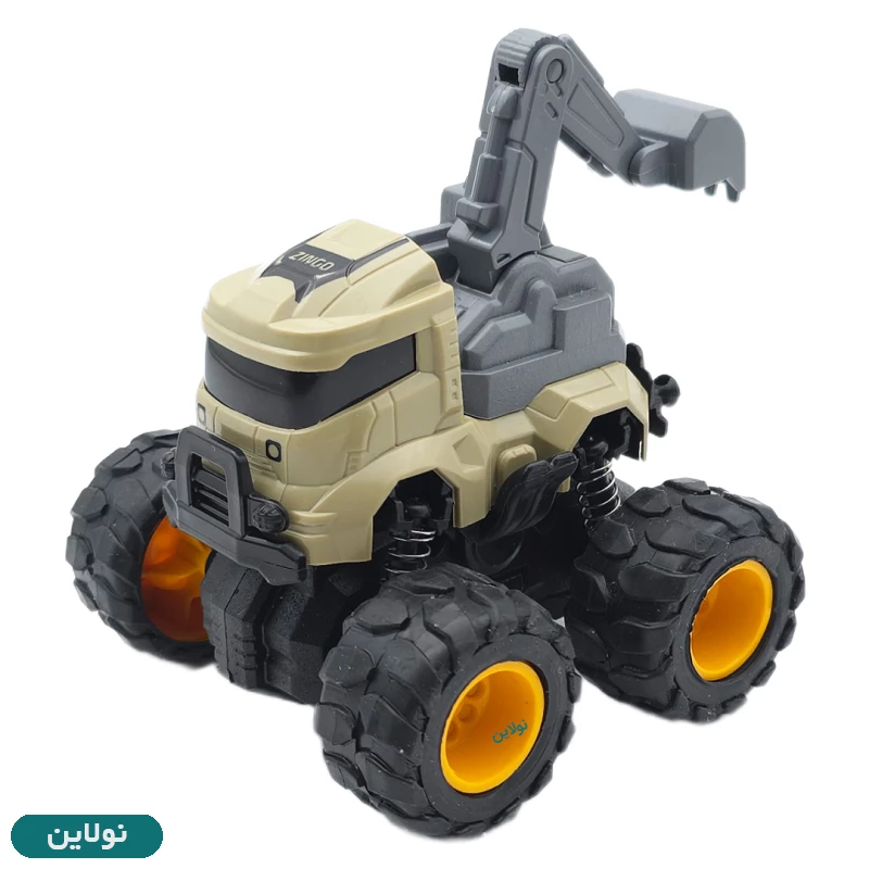 قیمت و خرید ماشین اسباب بازی قدرتی زینگو 360 درجه مدل Power Trucks | نولاین