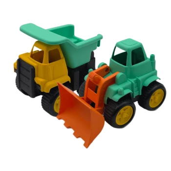 پک 2 عددی ماشین اسباب بازی زینگو مدل کامیون های مجیک Magic Trucks | نولاین