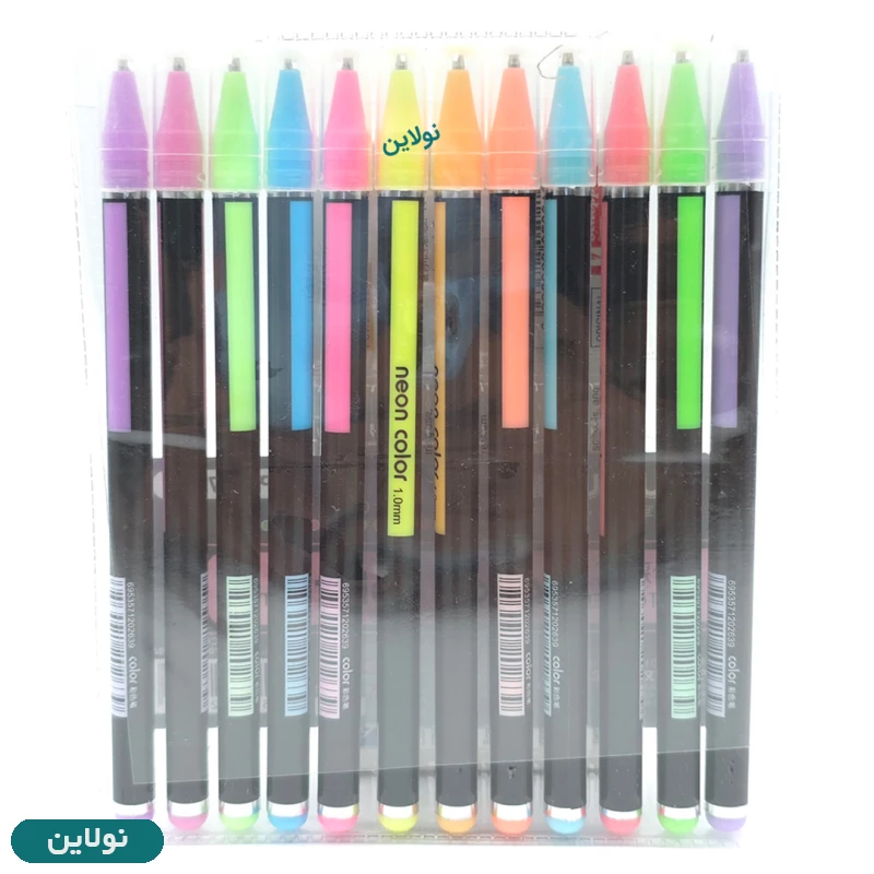 قیمت و خرید خودکار 12 رنگ پاستلی Zuixua مدل neon pastel pen کد HP6207-12 | نولاین