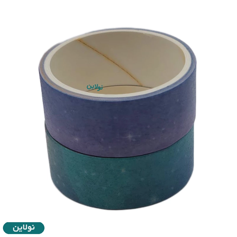 قیمت و خرید چسب واشی نواری فانتزی طرح کهکشانی بسته 10 عددی کد BP-600 | نولاین