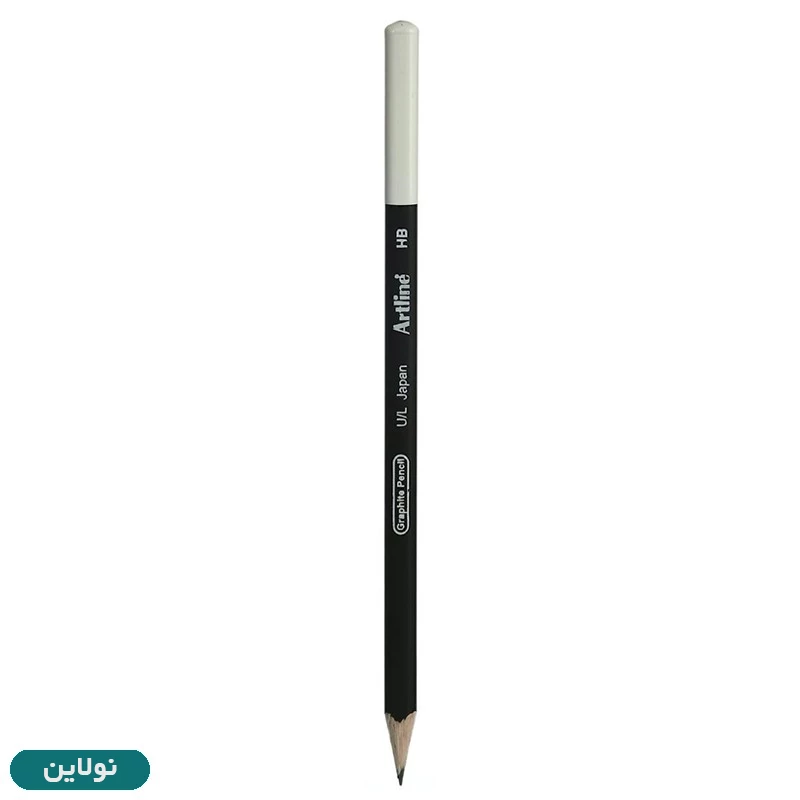 قیمت و خرید مداد مشکی آرت لاین سه گوش مدل graphite pencil بسته 12 عددی | نولاین