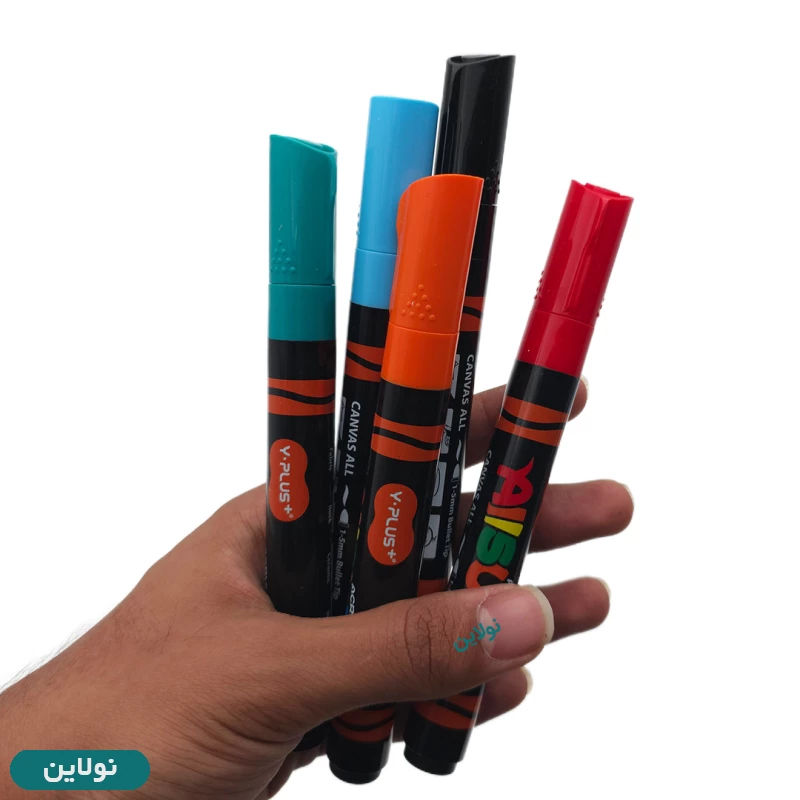 قیمت و خرید ماژیک اکریلیک 8 رنگ وای پلاس مدل Y plus Acrylic Pens | نولاین
