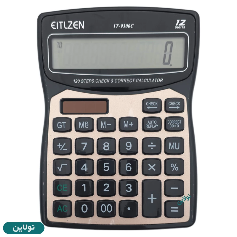 قیمت و خرید ماشین حساب رومیزی 12 رقمی Eitizen کد IT-9300C | نولاین