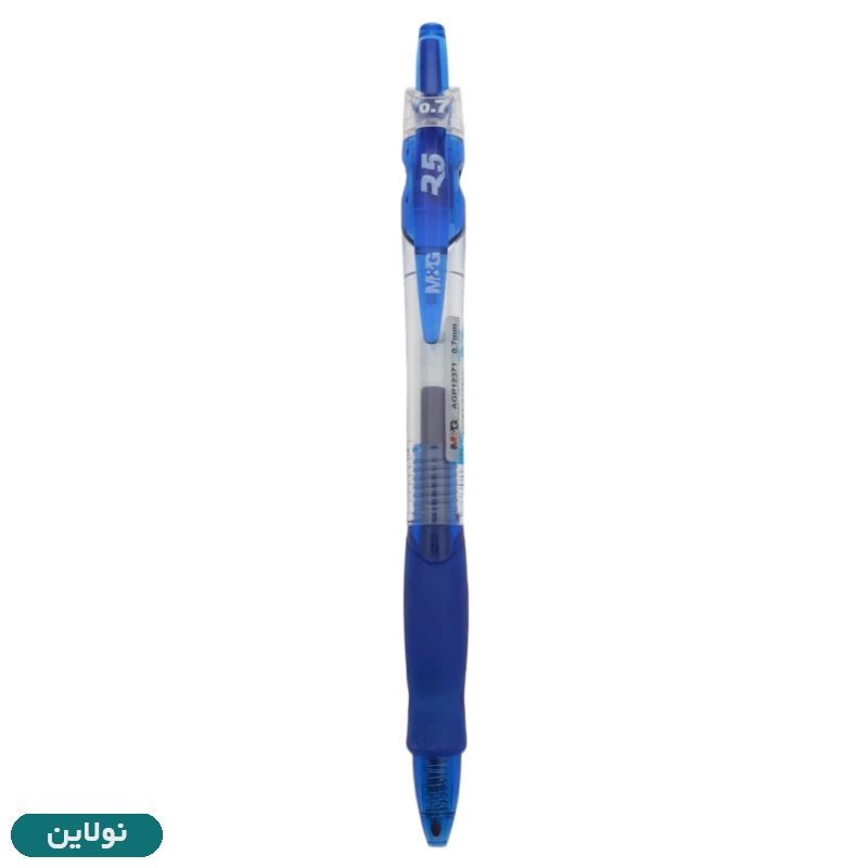 قیمت و خرید خودکار ژله ای فشاری ام اند جی ضخامت 0.7 میلی متری مدل R.5 بسته 8 رنگی کد AGP123R8 | نولاین