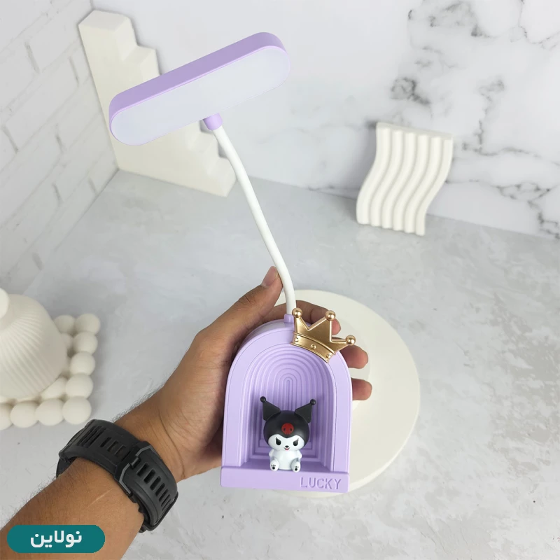 قیمت و خرید چراغ مطالعه و دکوری کرومی و دوستان مدل Lucky کد MU338 | نولاین