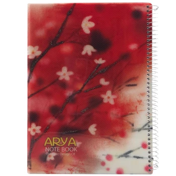 دفتر مشق تک خط 80 برگ سیمی کلاسیک آریا Arya | نولاین