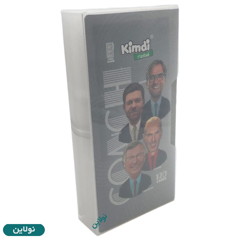 قیمت و خرید آلبوم کارت بازی کیمدی 2026 طرح مربی فرگوسن قاب دار ظرفیت 120 عددی + 2 کارت هدیه | نولاین