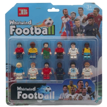 ست کالکشن لگو آدمک فوتبالی بسته 12 عددی Whirlwind Football کد 33700 | نولاین