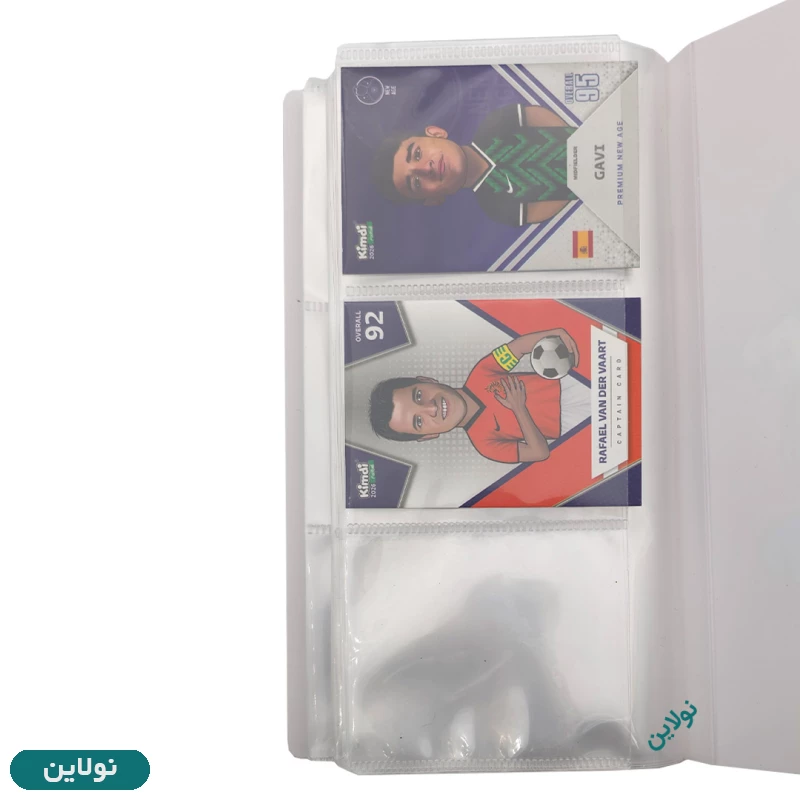 قیمت و خرید آلبوم کارت بازی کیمدی 2026 طرح رویال یاشین قاب دار ظرفیت 120 عددی + 2 کارت هدیه | نولاین