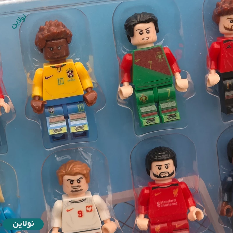 قیمت و خرید ست کالکشن لگو آدمک فوتبالی بسته 12 عددی Whirlwind Football کد 33700 | نولاین