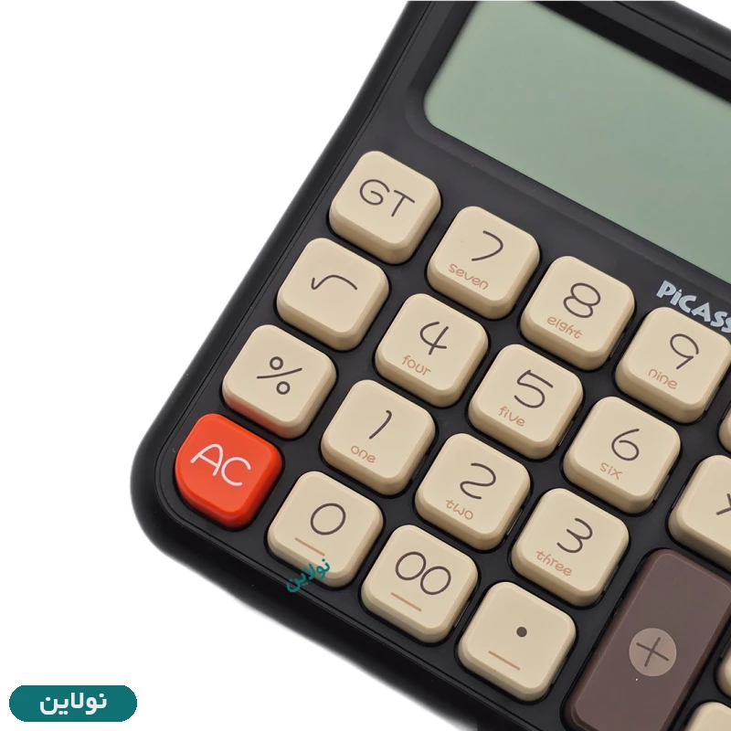 قیمت و خرید ماشین حساب رومیزی 12 رقمی پیکاسو مدل CL-114 | نولاین