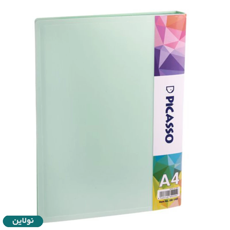قیمت و خرید کلیربوک 40 برگ پیکاسو مدل پاستلی کد DB-140 | نولاین