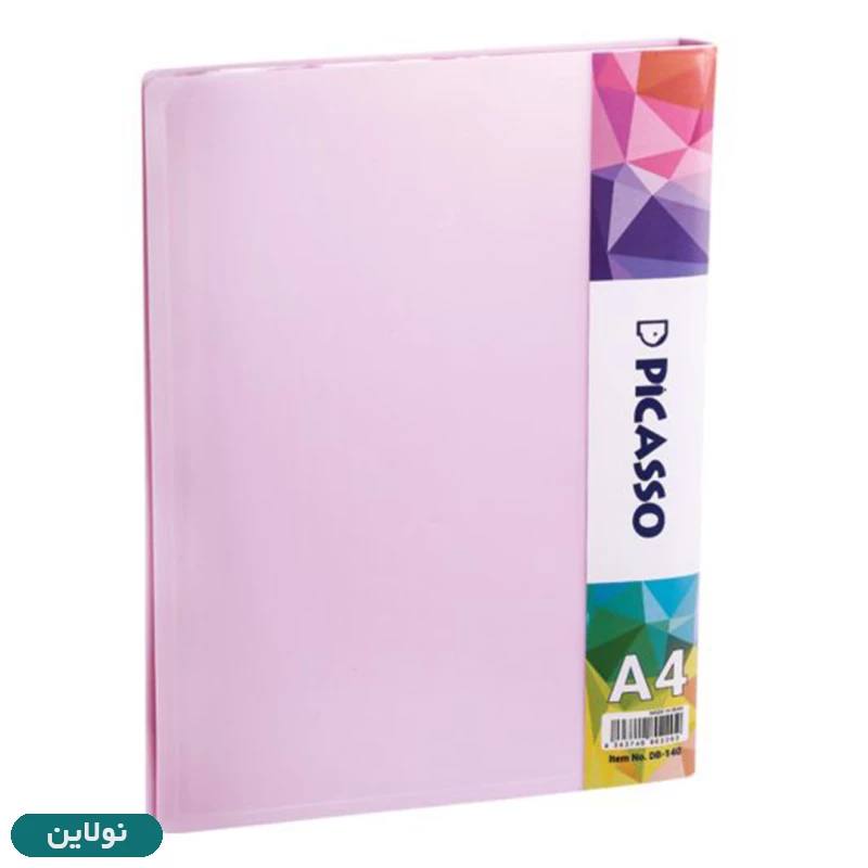 قیمت و خرید کلیربوک 40 برگ پیکاسو مدل پاستلی کد DB-140 | نولاین