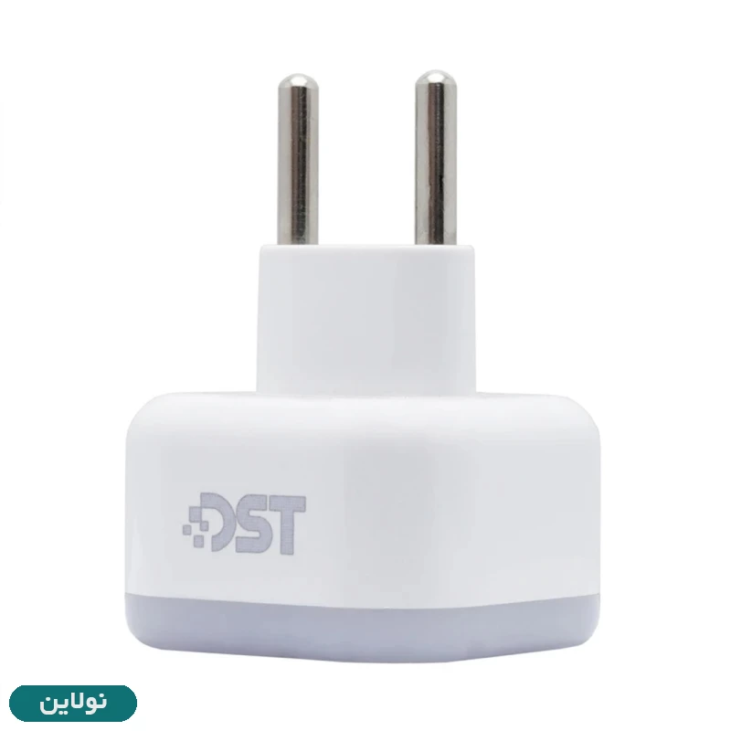 قیمت و خرید مبدل برق 3 به 2 چراغ دار دی اس تی کد D01-L | نولاین