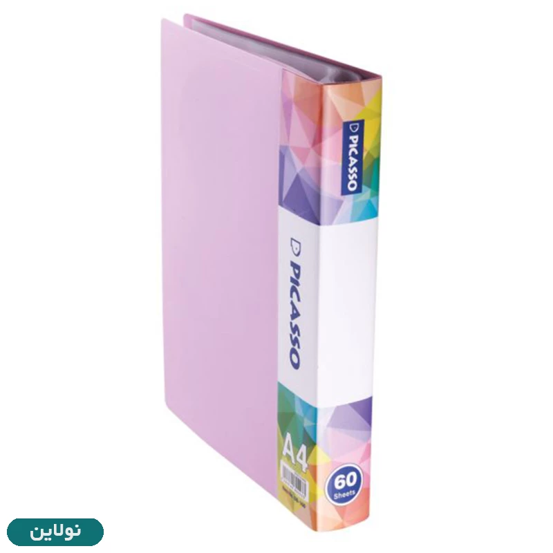 قیمت و خرید کلیربوک 60 برگ پیکاسو مدل پاستلی کد DB-160 | نولاین