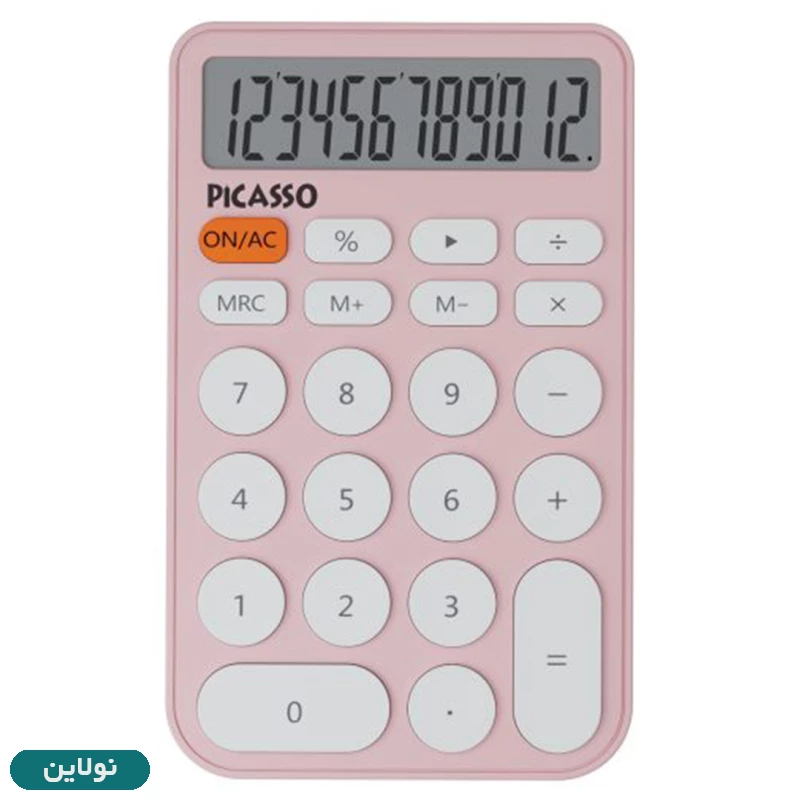 قیمت و خرید ماشین حساب رومیزی 12 رقمی پیکاسو مدل CL-107 | نولاین