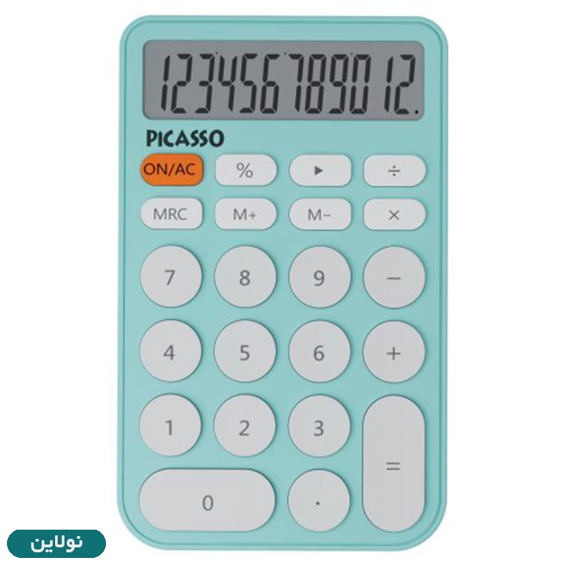قیمت و خرید ماشین حساب رومیزی 12 رقمی پیکاسو مدل CL-107 | نولاین
