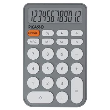 ماشین حساب رومیزی 12 رقمی پیکاسو مدل CL-107 | نولاین