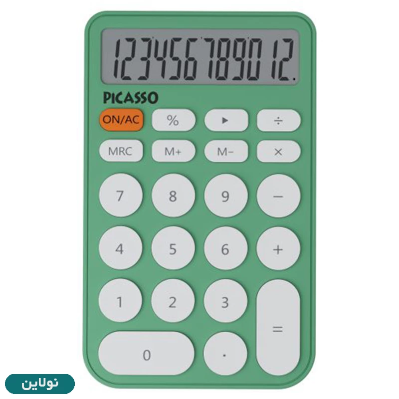 قیمت و خرید ماشین حساب رومیزی 12 رقمی پیکاسو مدل CL-107 | نولاین