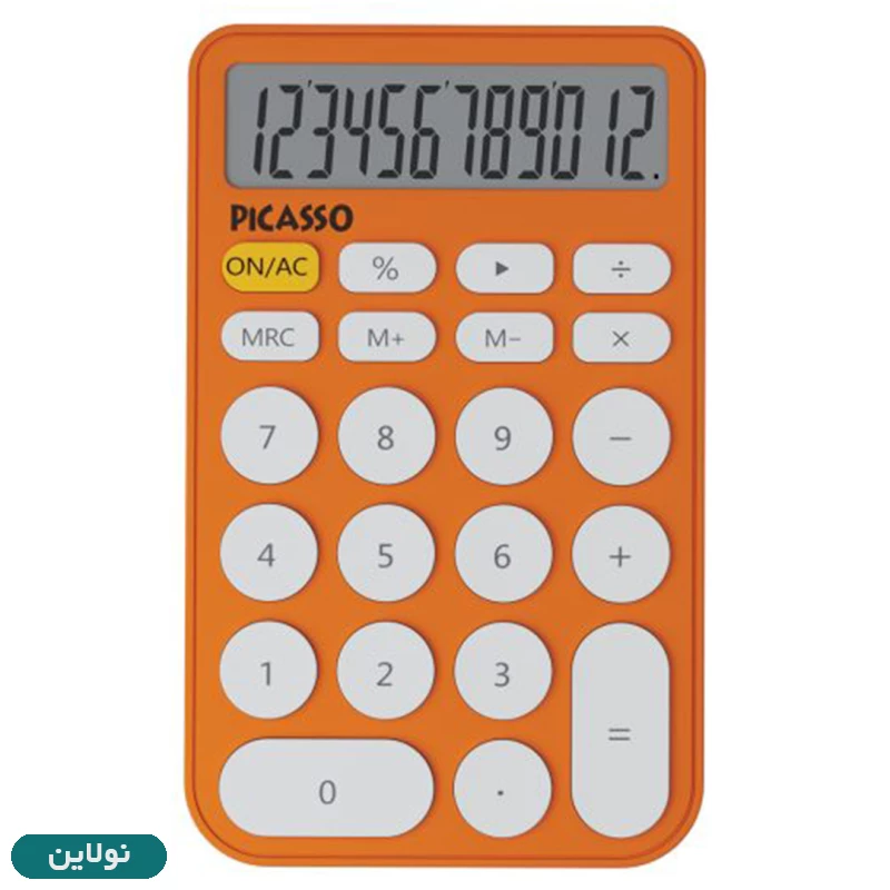 قیمت و خرید ماشین حساب رومیزی 12 رقمی پیکاسو مدل CL-107 | نولاین
