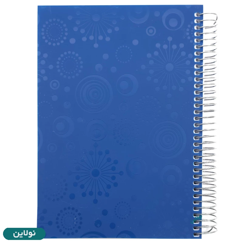 قیمت و خرید دفتر 200 برگ تک خط سیمی رنگی طرح برجسته کد FV200 | نولاین