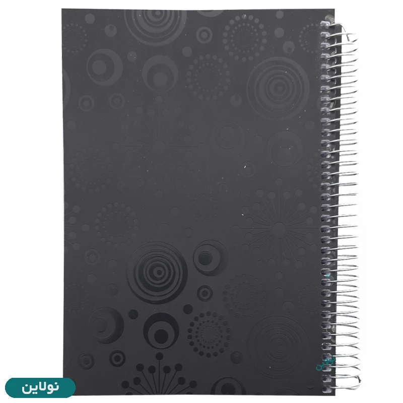 قیمت و خرید دفتر 200 برگ تک خط سیمی رنگی طرح برجسته کد FV200 | نولاین