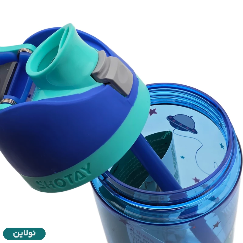 قیمت و خرید قمقمه 550 میلی لیتری طرح دایناسور فانتزی شوتای کد 6588 | نولاین