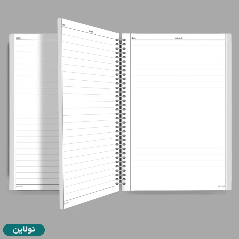 قیمت و خرید دفتر مشق تک خط 50 برگ طرح آدم فضایی مستر راد کد 2726 | نولاین