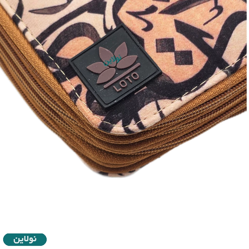 قیمت و خرید کیف مداد رنگی 120 رنگ چهار زیپ لت loto طرح 22 کد KPB120 | نولاین