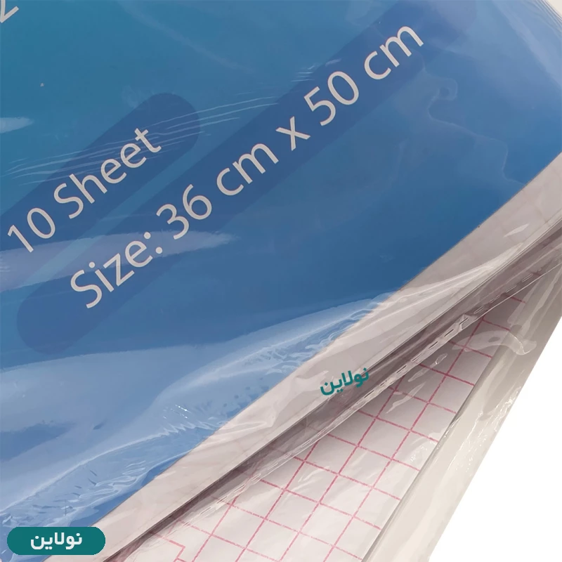 قیمت و خرید جلد کتاب چسبی شفاف ناگو Nago بسته 10 عددی | نولاین