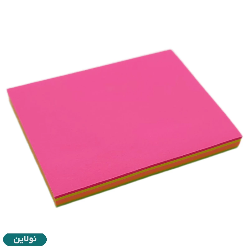 قیمت و خرید استیک نوت رنگی سایز 101 × 76 میلی متر بسته 100 عددی کد XING LI S1-4 | نولاین
