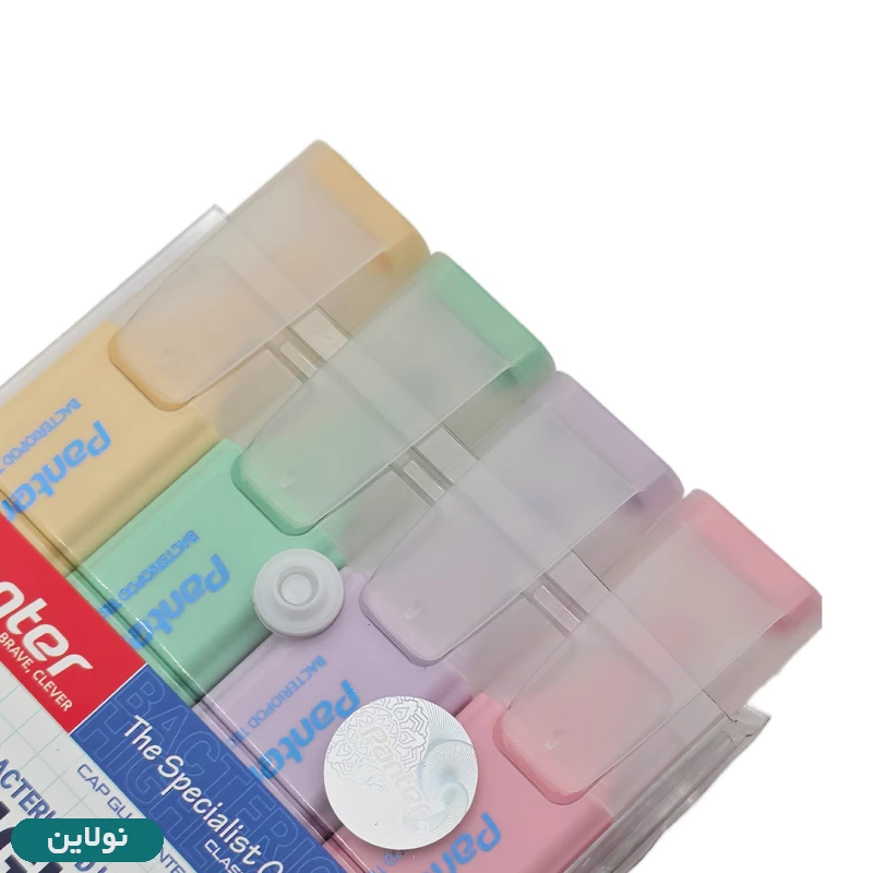 قیمت و خرید ماژیک هایلایتر مدل علامت زن پاستلی پنتر بسته 4 رنگی کد CH-512-WP4 | نولاین
