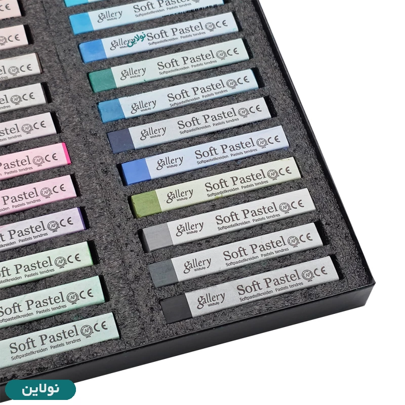 قیمت و خرید پاستل گچی 36 رنگ حرفه ای گالری Gallery کد MPV-36 | نولاین