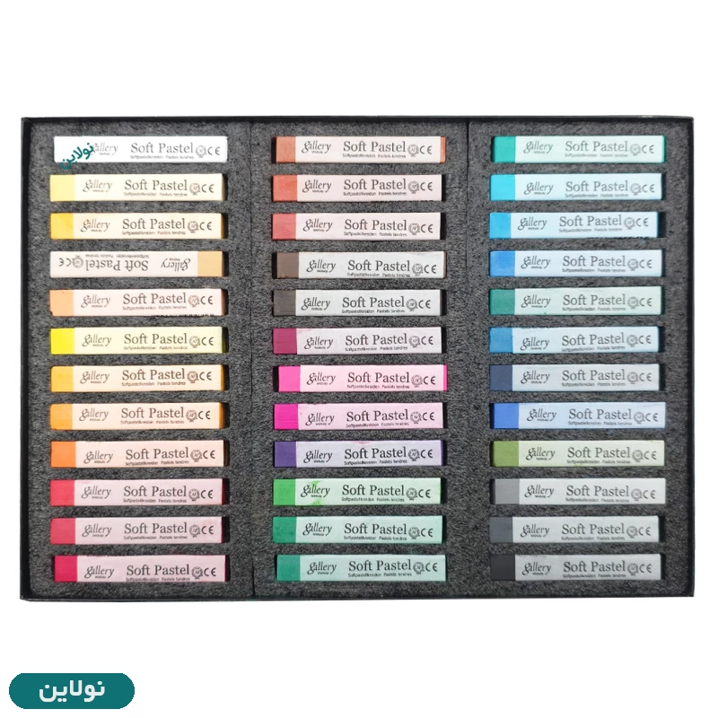 قیمت و خرید پاستل گچی 36 رنگ حرفه ای گالری Gallery کد MPV-36 | نولاین