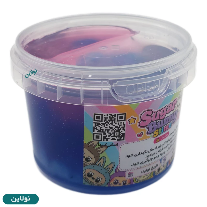 قیمت و خرید ژل اسلایم بهداشتی 300 گرم Suger Bunny سری کهکشانی | نولاین