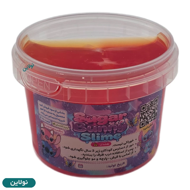 قیمت و خرید ژل اسلایم بهداشتی 300 گرم Suger Bunny | نولاین