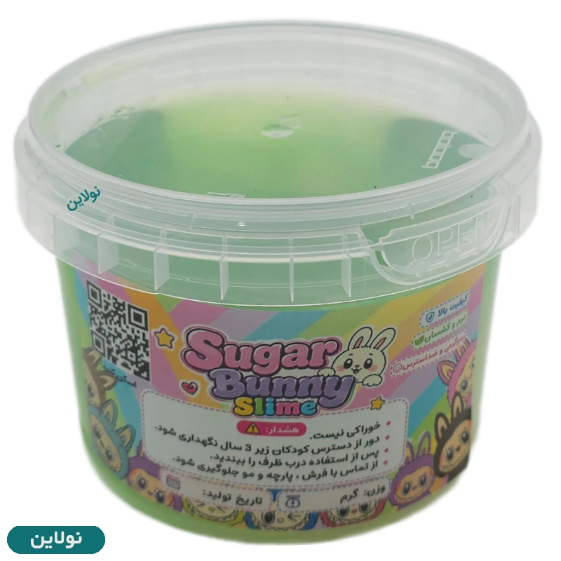 قیمت و خرید ژل اسلایم بهداشتی 300 گرم Suger Bunny | نولاین